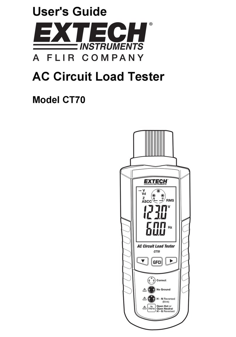 Extech Instruments CT70 User manual
