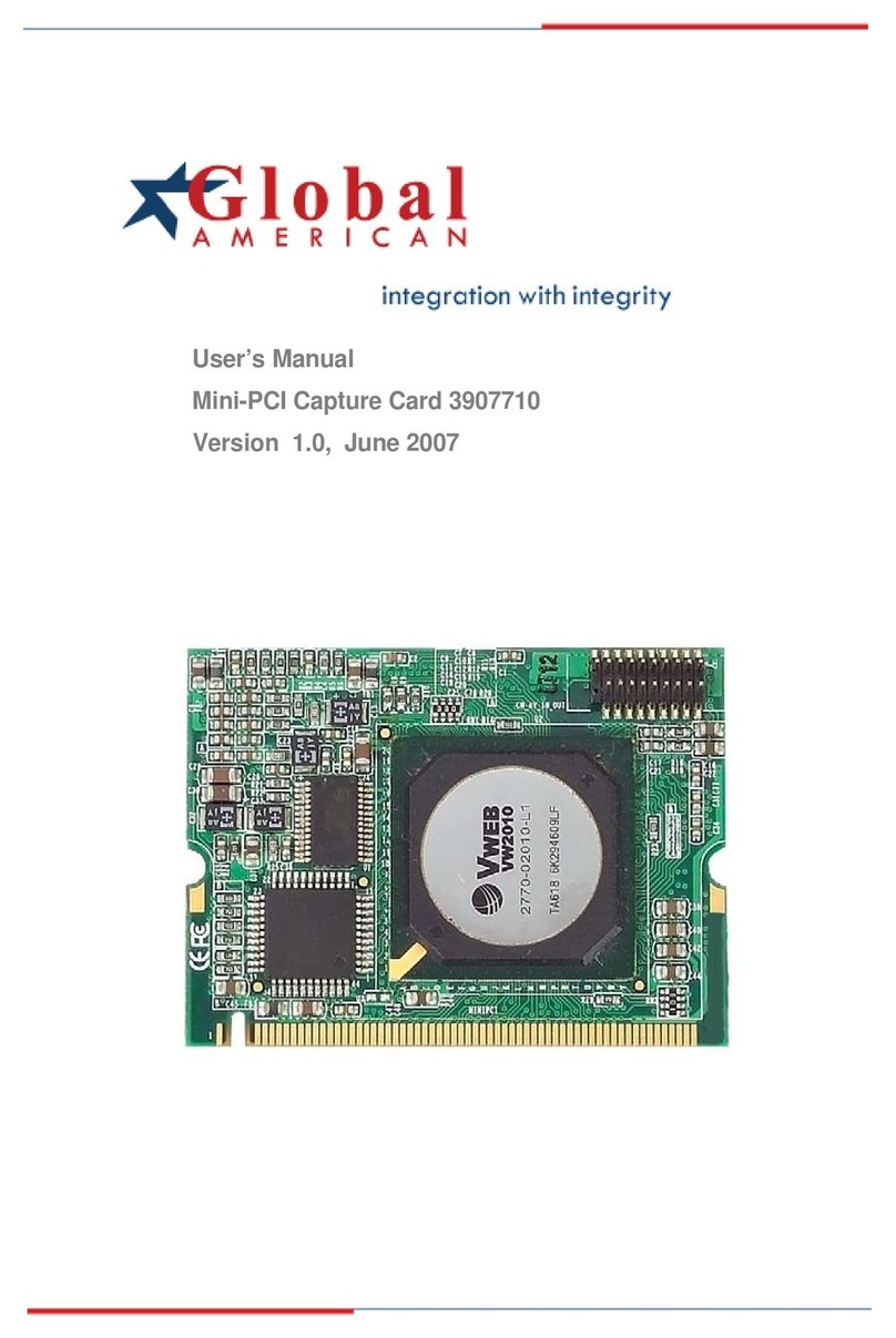 Global American Inc. 3907710 user manual