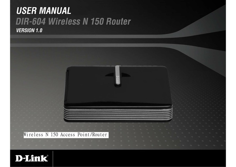 D-Link DIR-604 User manual D-Link DIR-604 User manual