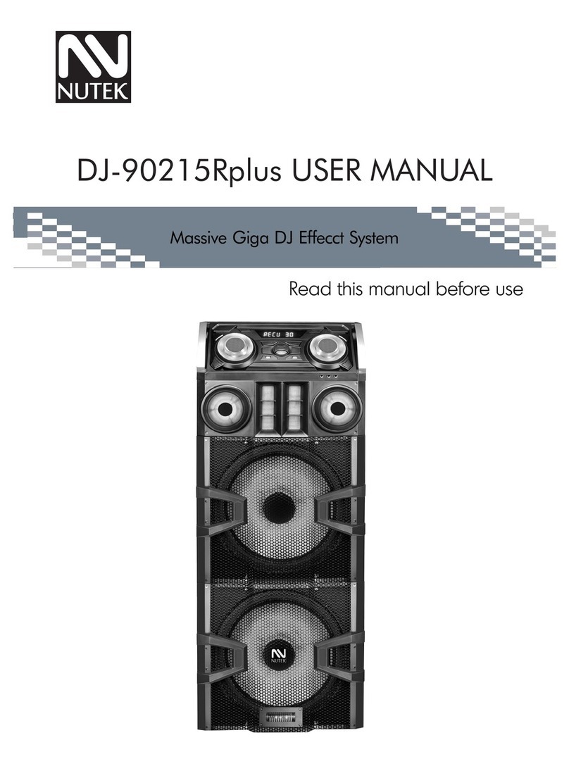 Nu-Tek DJ-90215Rplus user manual