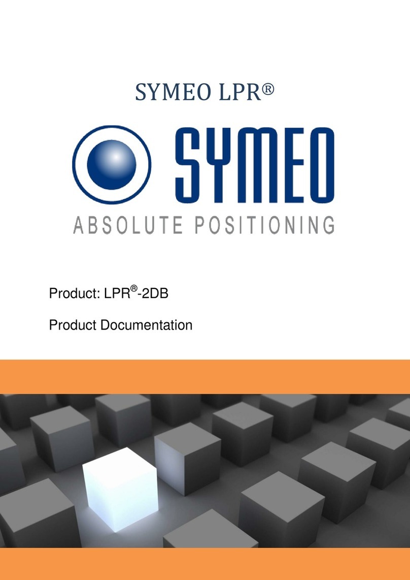 SYMEO LPR-2DB Operator's manual