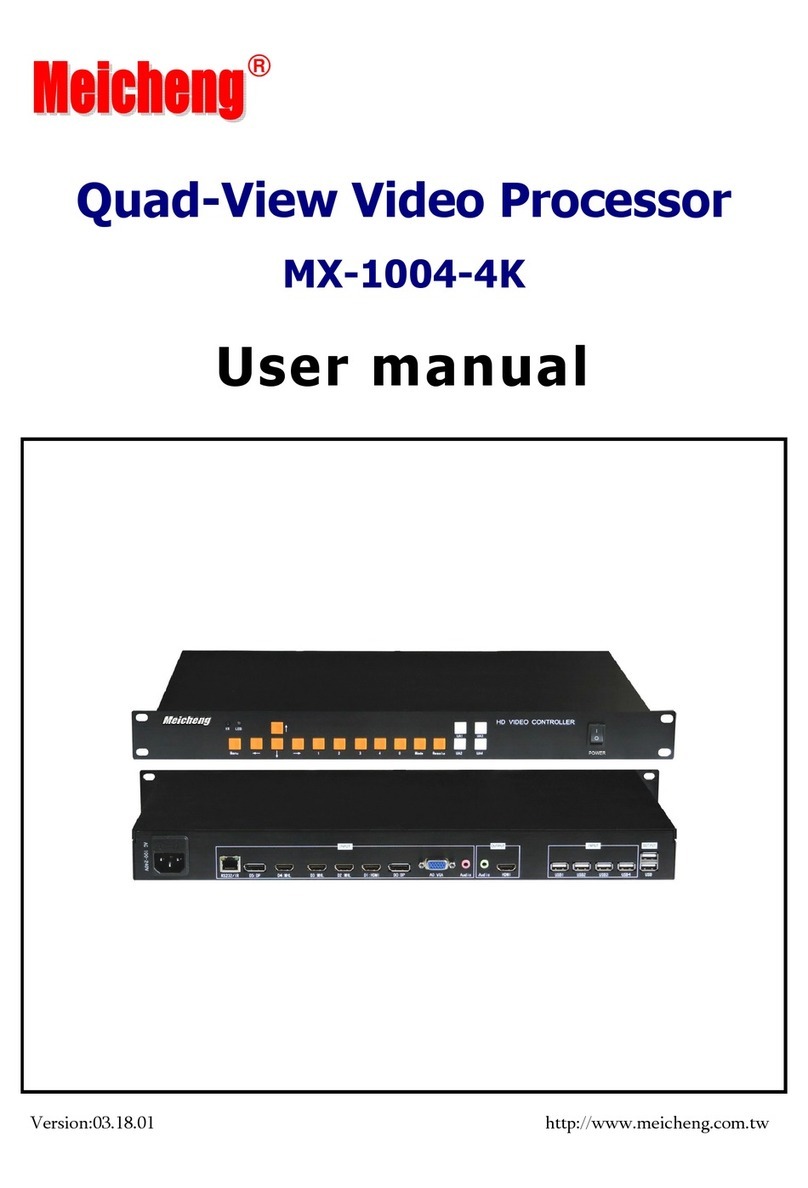 Meicheng MX-1004-4K user manual