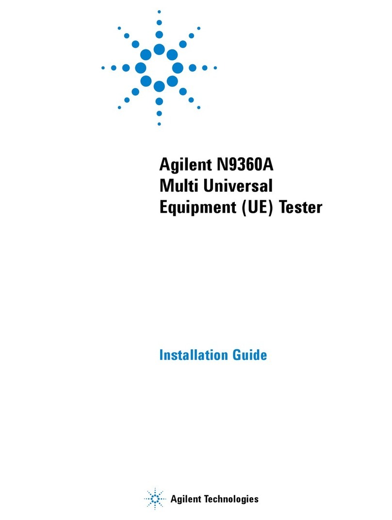Agilent Technologies N9360A User manual Agilent Technologies N9360A User manual