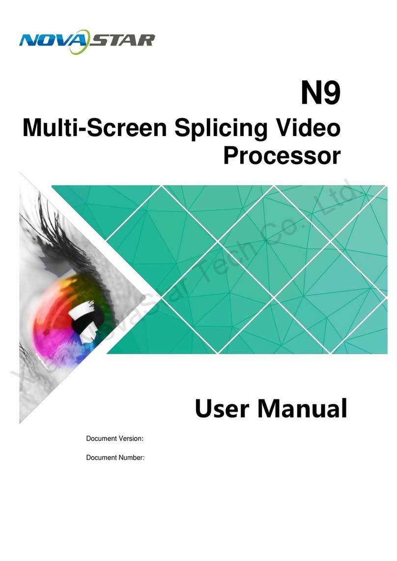 NovaStar N9 User manual