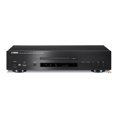 Yamaha CD-S700 User manual