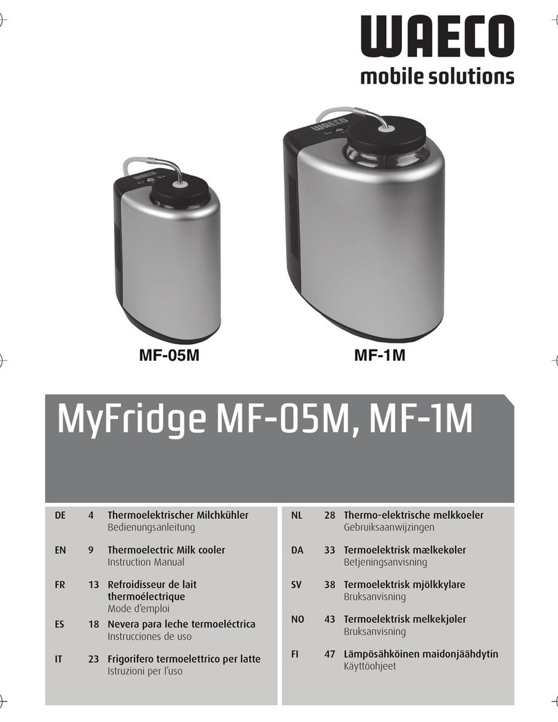 Waeco MyFridge MF-5M instruction manual
