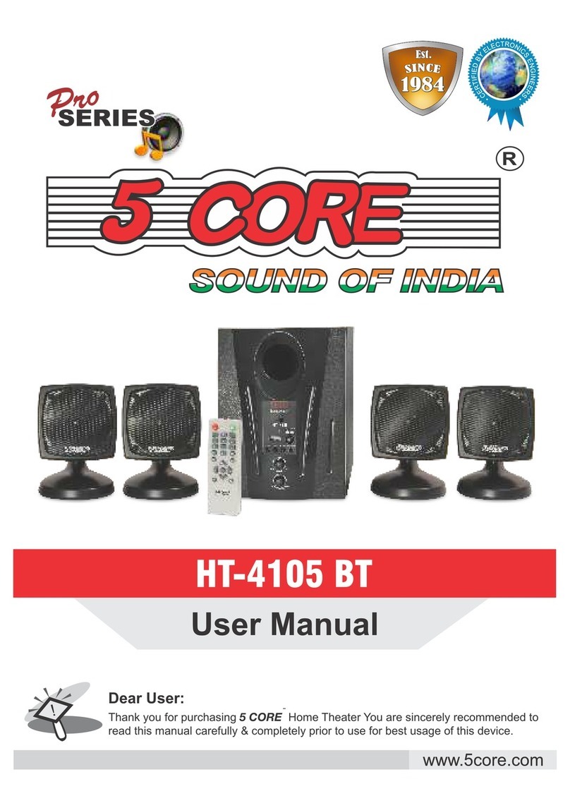5Core Pro Series User manual