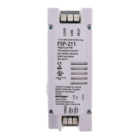 wattstopper FSP-211 installation instructions