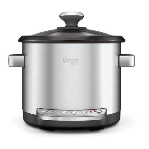 Sage the Risotto Plus BRC600 User manual