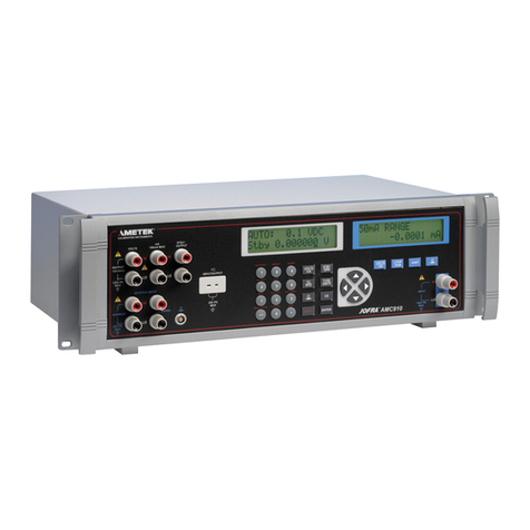 Ametek JOFRA AMC910 User manual