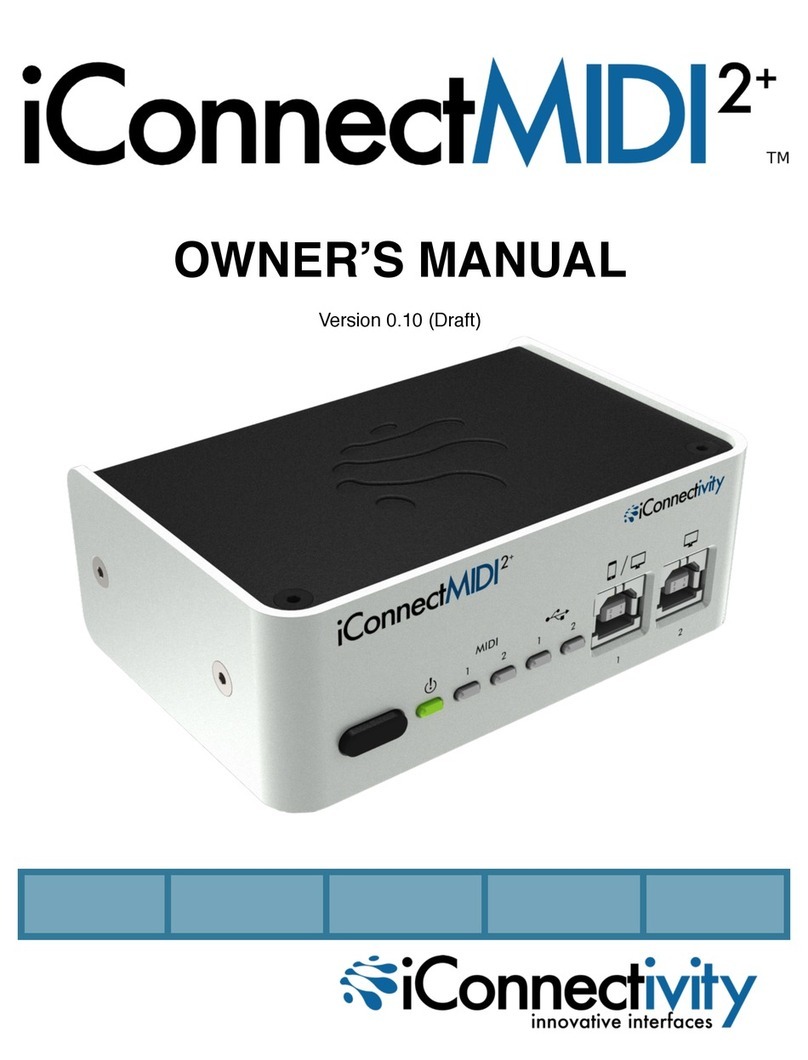 iConnectivity iConnectMIDI2+ owner's manual