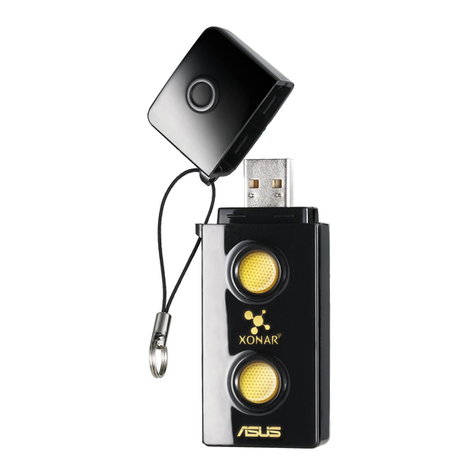 Asus Xonar U3 PLUS quick start guide