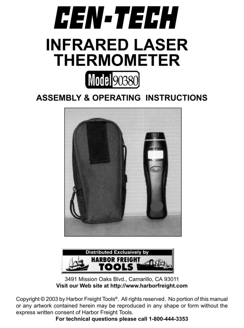 Centech 90380 Assembly & operating instructions