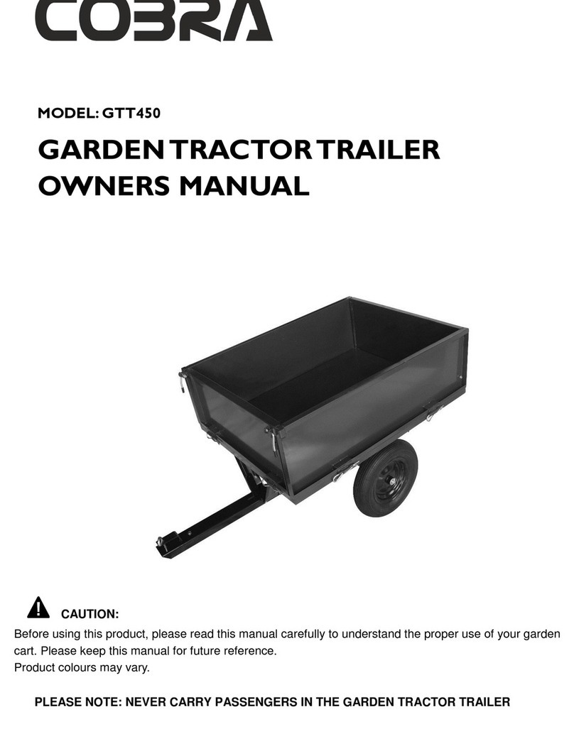 Cobra GTT450 owner's manual