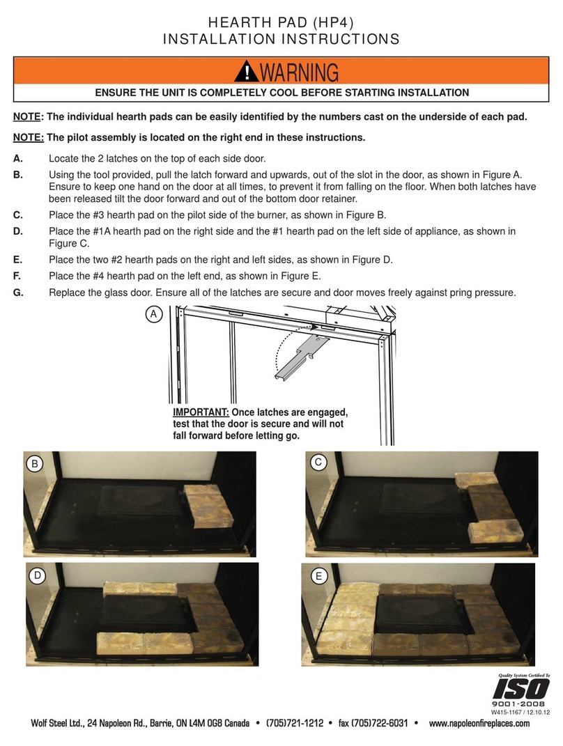 Napoleon HP4 User manual Napoleon HP4 User manual