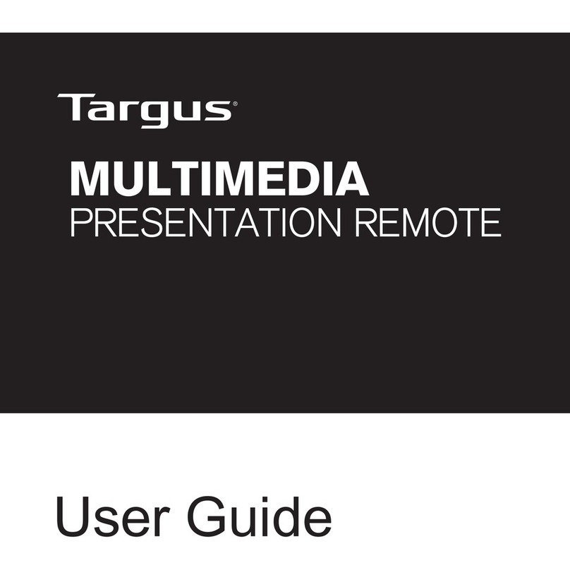 Targus Targus Laser Presentation Remote User manual