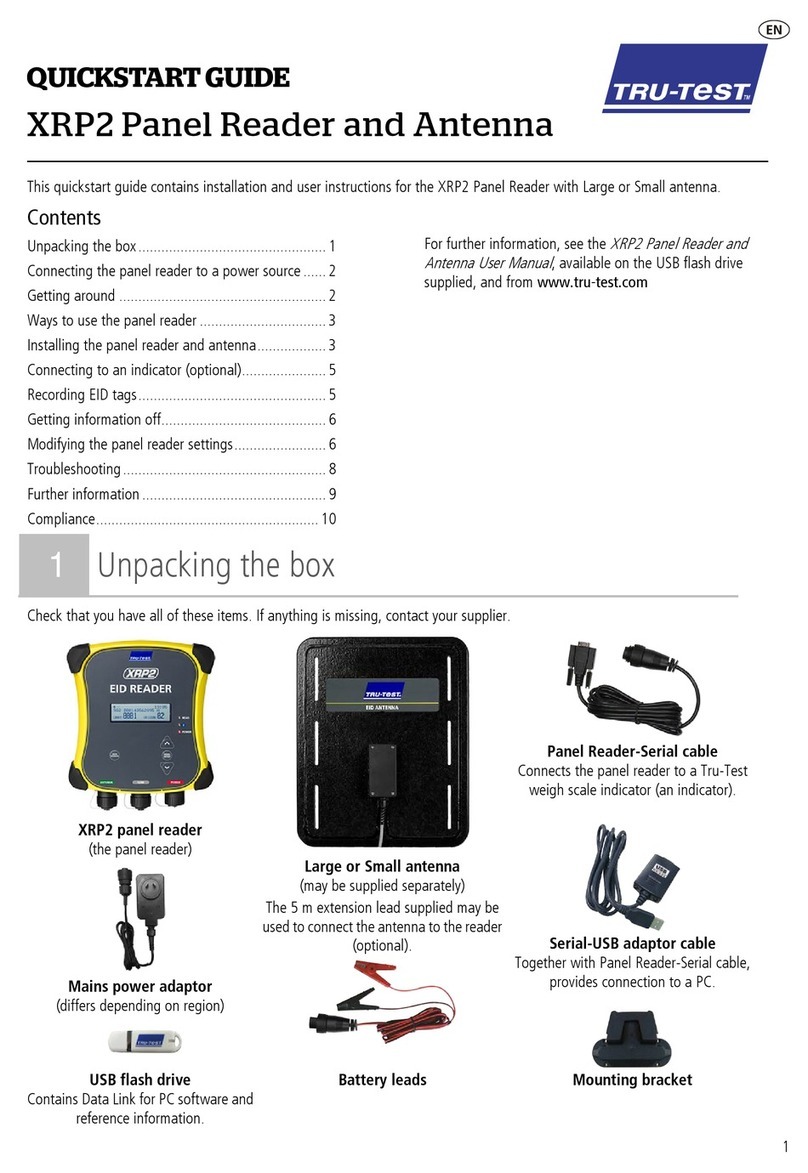 Tru-Test XRP2 User manual