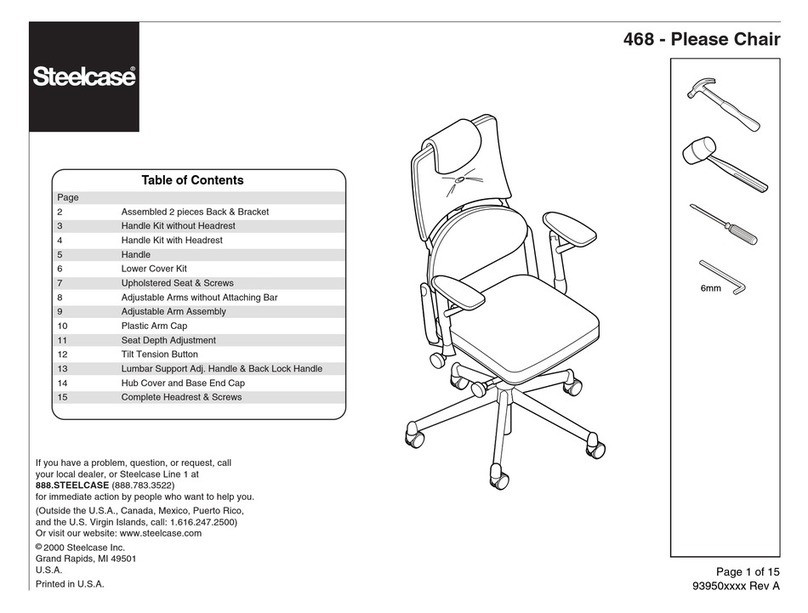 Steelcase 468 User manual Steelcase 468 User manual