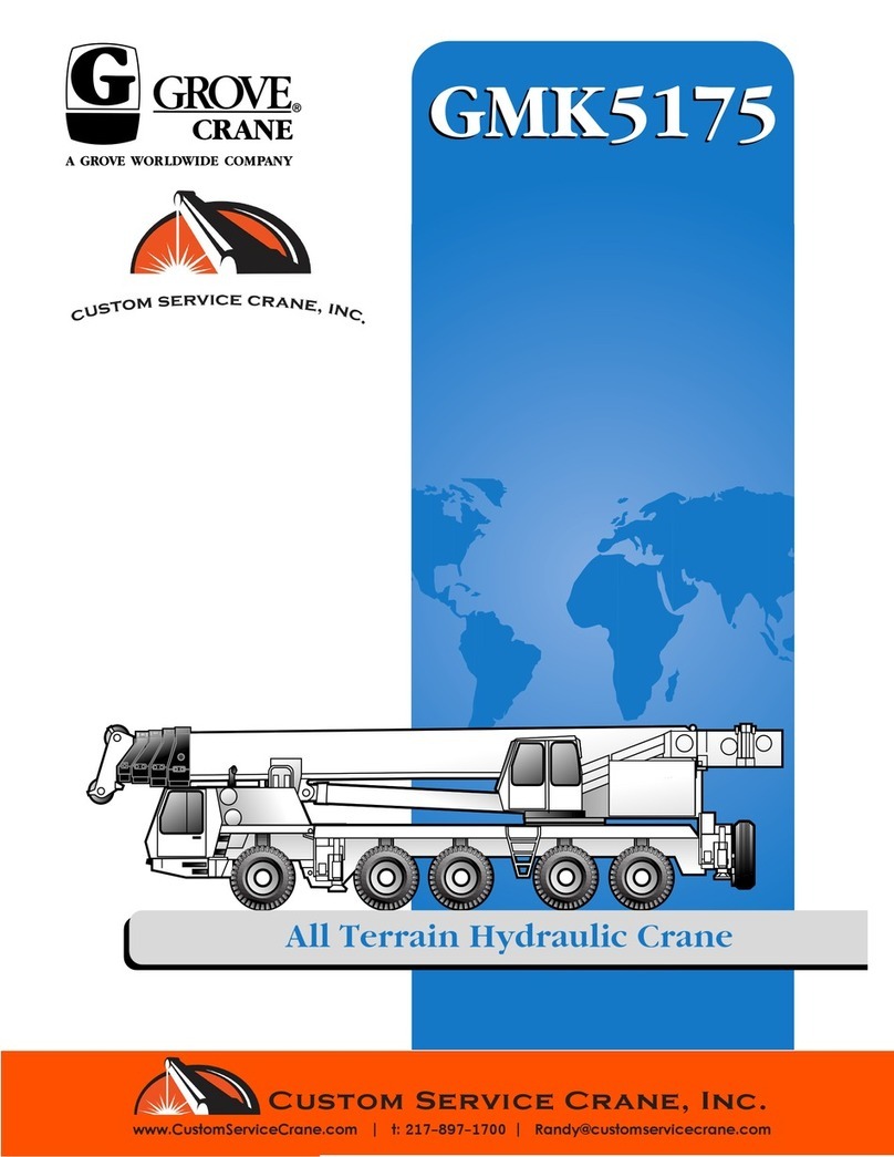 Grove Crane GMK 5175 operating manual