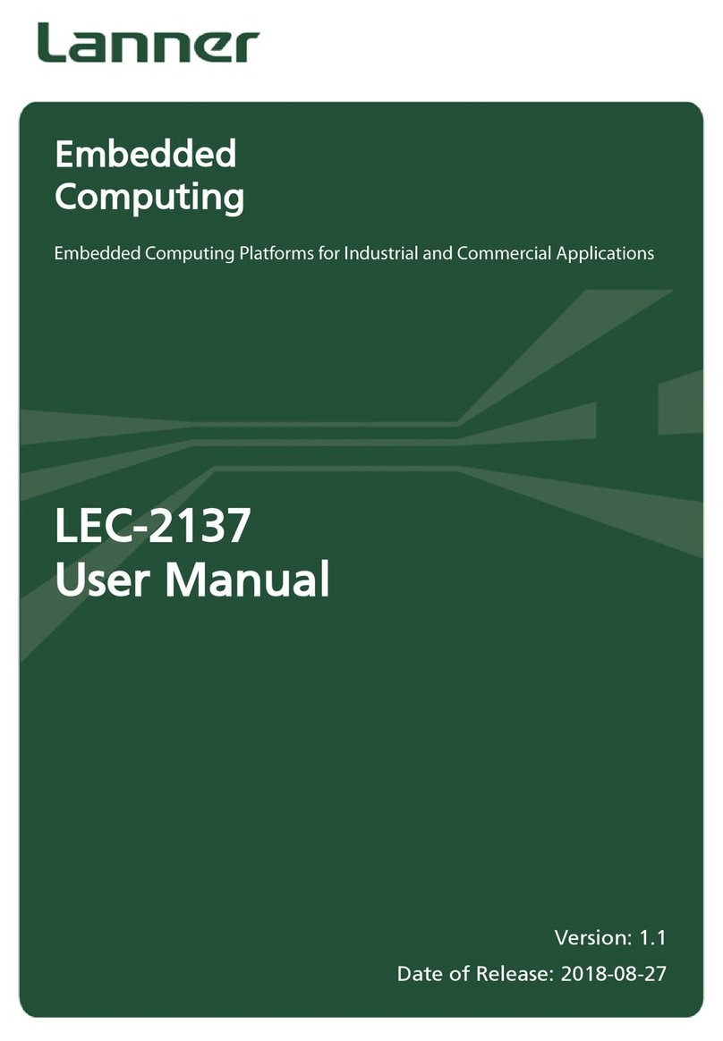 Lanner LEC-2137B user manual