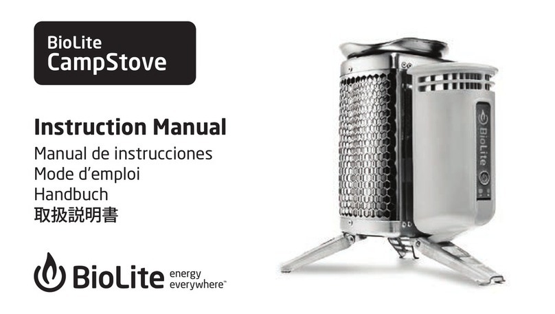 BioLite CampStove instruction manual