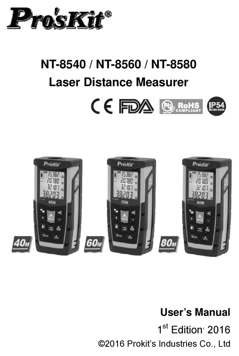 Pro's Kit NT-8540 user manual