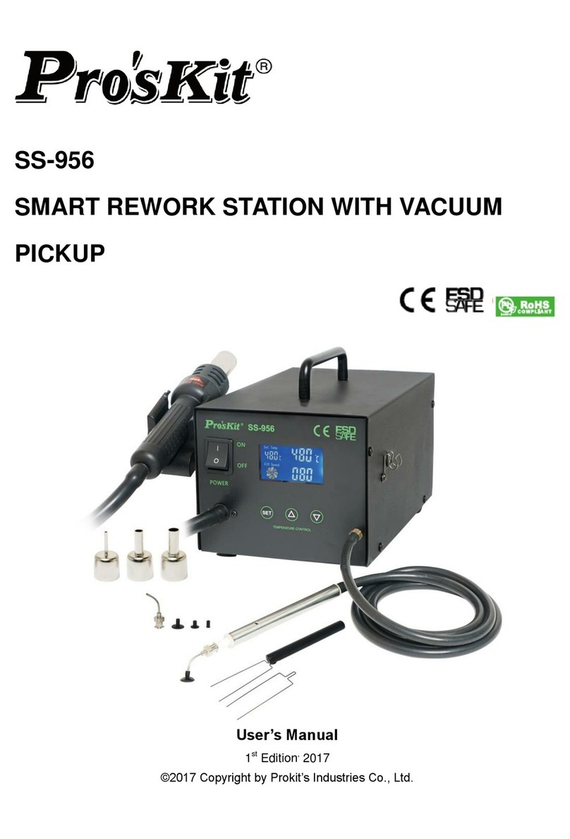 Pro's Kit SS-956 user manual