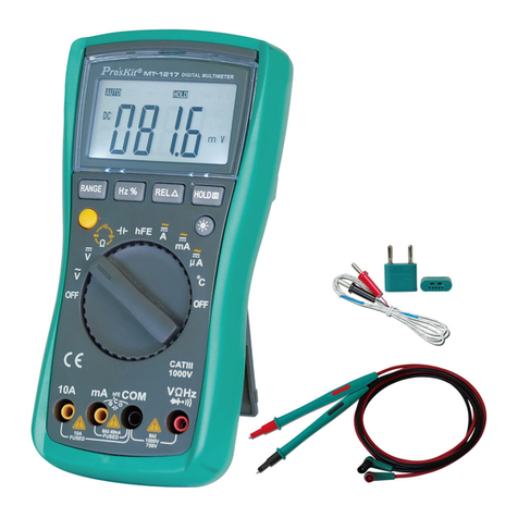 Pro's Kit MT-1217 user manual