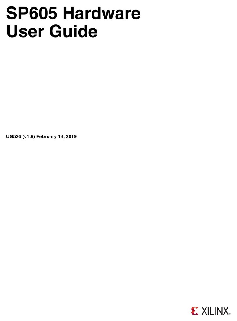 Xilinx SP605 Installation manual