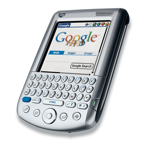 Palm Tungsten C User manual