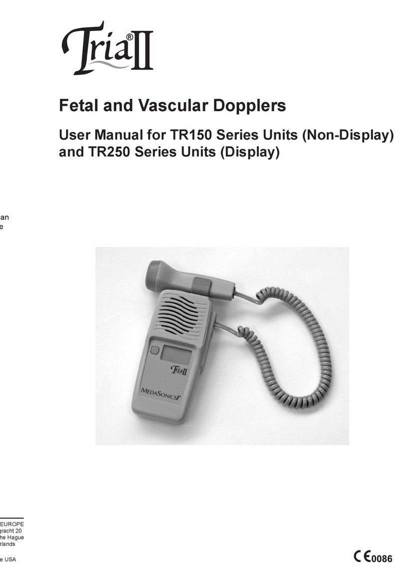 Cooper Surgical MedaSonics TRIA II TR150 Series user manual