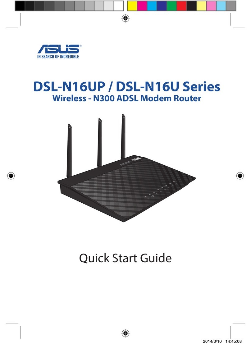 Asus DSL-N16UP Series User manual