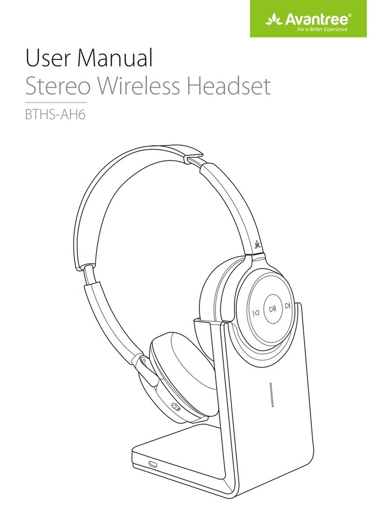Avantree BTHS-AH6 User manual
