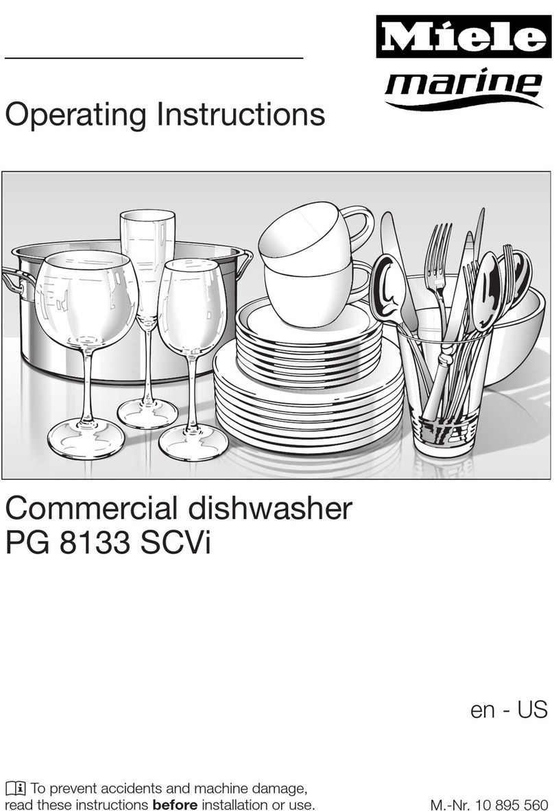 Miele PG 8133 SCVi operating instructions