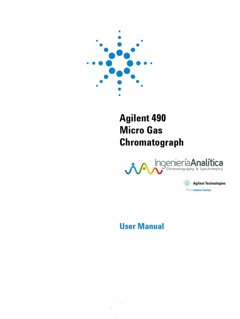 Agilent Technologies 490 User manual