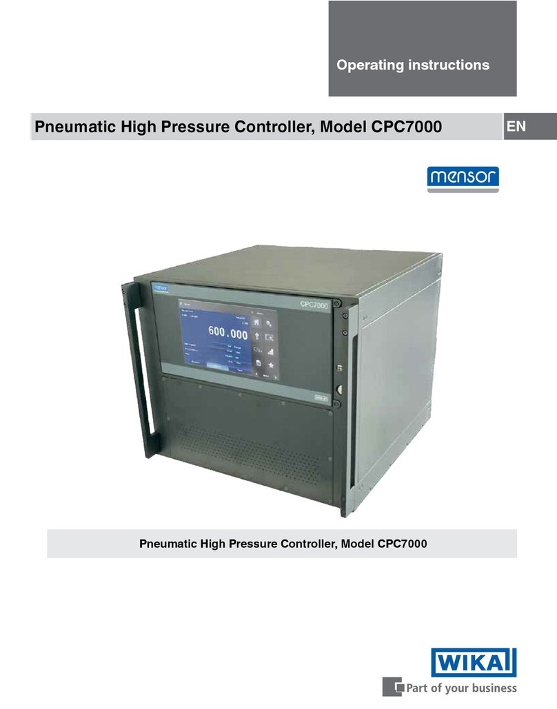 WIKA CPC7000 operating instructions