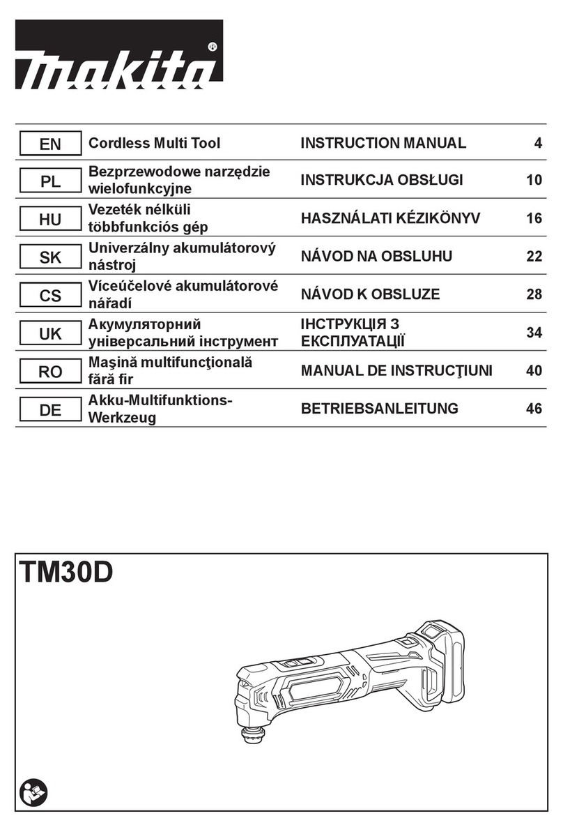 Makita TM30D instruction manual