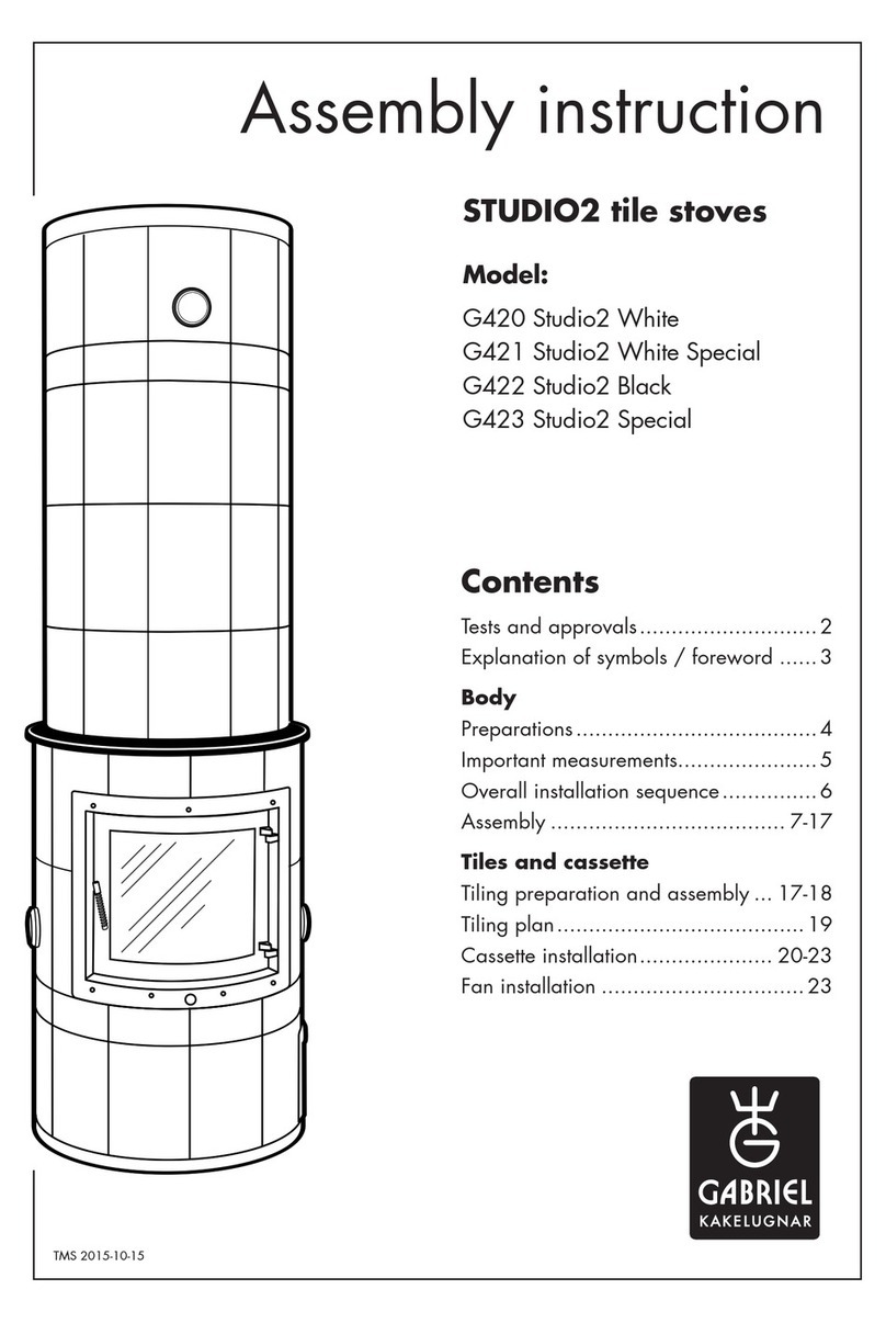 gabriel G421 Studio2 White Special User manual
