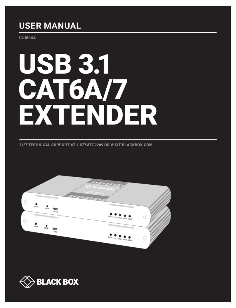 Black Box ICU504A user manual