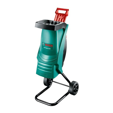 Bosch AXT Rapid 180 operating instructions
