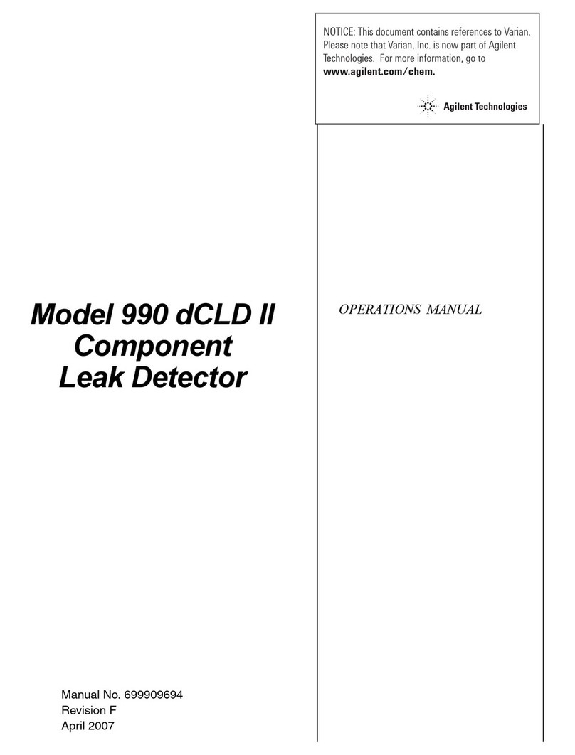 Varian 990 dCLD II User manual