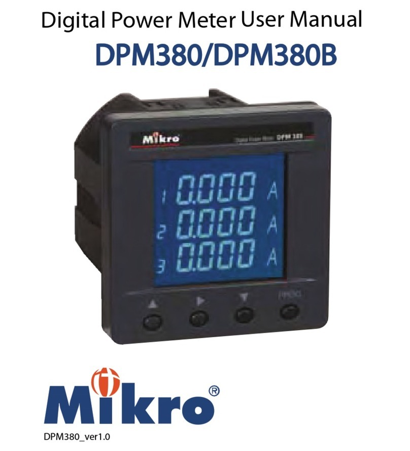 Mikro DPM380 user manual