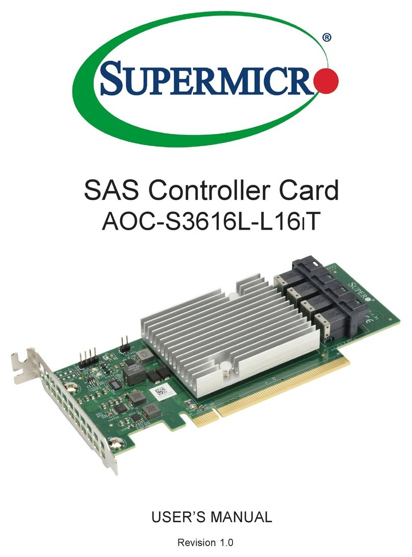 Supermicro AOC-S3616L-L16iT User manual