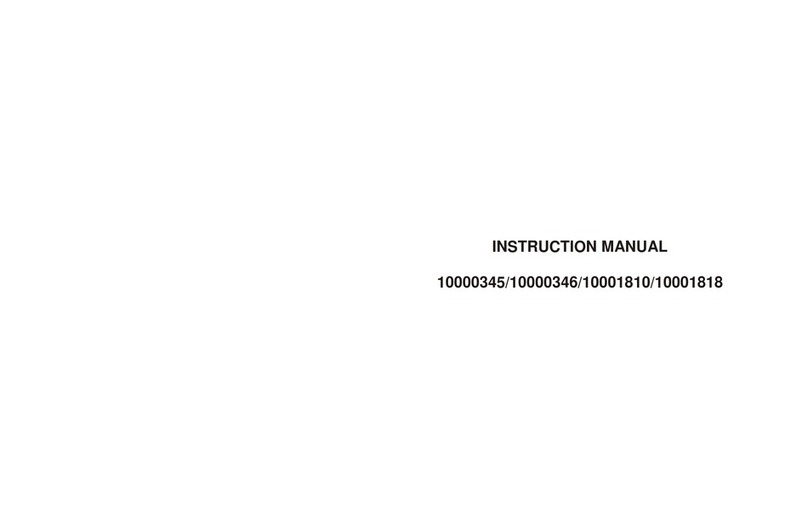 oneConcept 10000345 instruction manual