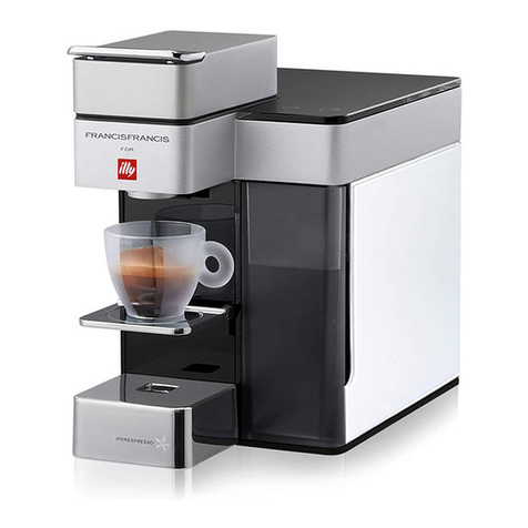 illy Y5 MILK instruction manual