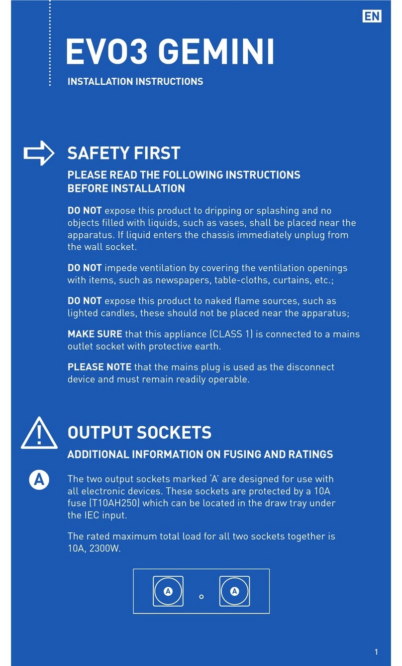 Isotek EVO3 GEMINI installation instructions