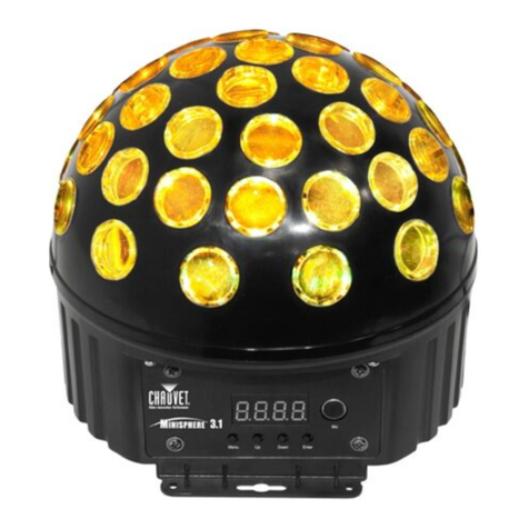 Chauvet Minisphere 3.1 User manual