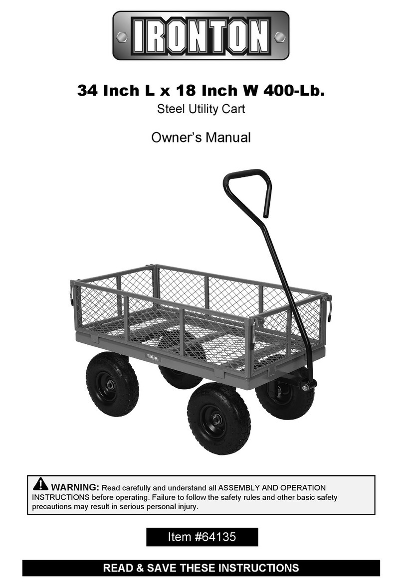 Ironton 64135 owner's manual