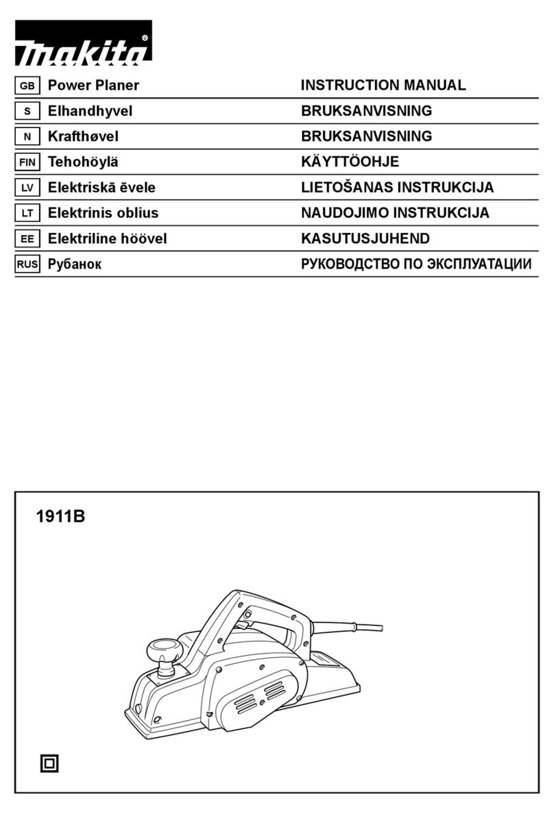 Makita 1911B User manual
