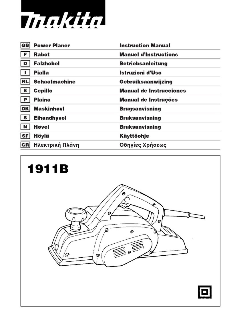 Makita 1911B User manual